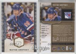 2014-15 Upper Deck Masterpieces Memorabilia Wayne Gretzky #55 HOF 2d8