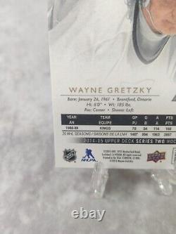 2014-15 Upper Deck Series 2 Ud Canvas Retired Wayne Gretzky #C254 SSP