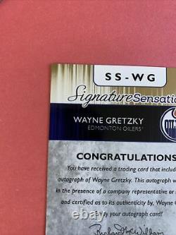 2014-15 Upper Deck Signature Sensations SS-WG Wayne Gretzky SSP