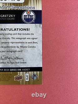 2014-15 Upper Deck Signature Sensations SS-WG Wayne Gretzky SSP