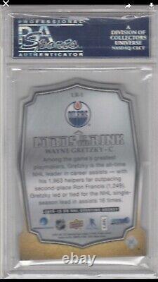 2014 Upper Deck Overtime Lords of the Rink Wayne Gretzky #LR-1 PSA 10 GEM MINT