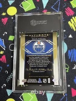 2014 Upper Deck Ultimate Collection Signatures Wayne Gretzky On Card Auto SGC 9