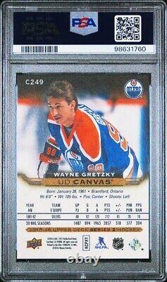 2015-16 Upper Deck Canvas #C249 Wayne Gretzky PSA 10 Gem Mint