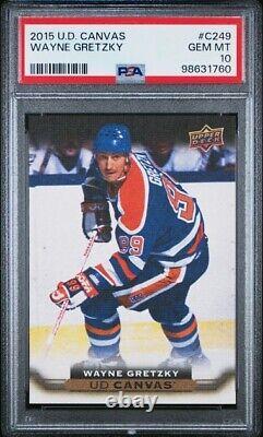 2015-16 Upper Deck Canvas #C249 Wayne Gretzky PSA 10 Gem Mint