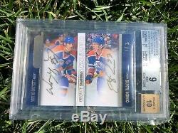 2015-16 Upper Deck Dual Priority Signings Wayne Gretzky / Connor Mcdavid Rc 1/3