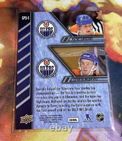 2015-16 Upper Deck Fall Expo Promos Wayne Gretzky Connor McDavid Rookie #SP3-1