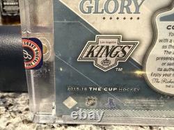 2015-16 Upper Deck The Cup NHL Glory G-WG 3/10 Wayne Gretzky Auto Shield Kings