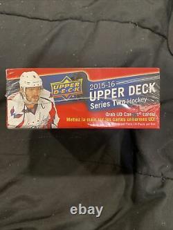 2015-16 Upper Deck hockey series 2 retail box Mcdavid Young Guns canvas Eichel