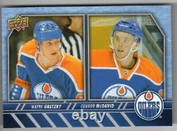 2015/16 WAYNE GRETZKY CONNOR MCDAVID UPPER DECK FALL EXPO ROOKIE SP3-1 OILERS rb