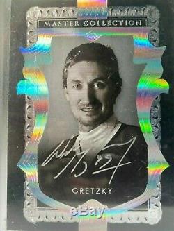 2015 Upper Deck All Time Greats Master Collection Wayne Gretzky Signed Card /20