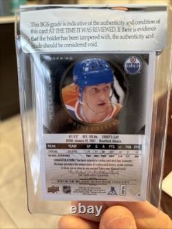 2015 Upper Deck Black Diamond Wayne Gretzky Rookie Tribute Quad Diamond /99