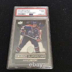2015 Upper Deck Clear Cut Superstars Wayne Gretzky PSA 9 (Pop 1, only 1 higher)