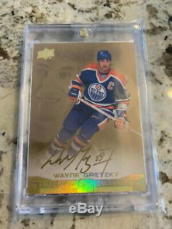 2015 Upper Deck Exclusives Wayne Gretzky Auto