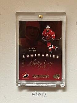 2015 Upper Deck Team Canada Wayne Gretzky Luminaries On Card Auto Autograph /99