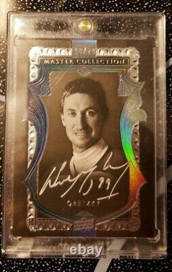 2015 Wayne Gretzky Upper Deck Master Collection Auto /20 All Time Greats UD