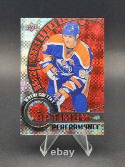 2016-17 Upper Deck Overtime Optimum Performance Wayne Gretzky #OP-20 Red /25