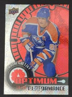 2016-17 Upper Deck Overtime Optimum Performance Wayne Gretzky #OP-20 Red /25