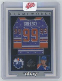 2016-17 Upper Deck SP Game Used Frameworks Jersey Wayne Gretzky
