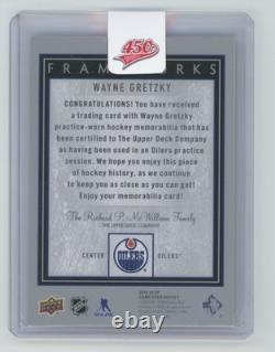 2016-17 Upper Deck SP Game Used Frameworks Jersey Wayne Gretzky