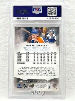 2016 Upper Deck Ud Artifacts #145 Wayne Gretzky Ruby Psa 10 Gem Mint /299 Pop 1