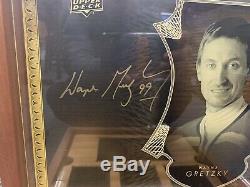 2016 upper deck all-time greats master collection Wayne Gretzky /15 Signed Box