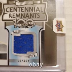 2017-18 UD Upper Deck Artifacts Wayne Gretzky Centennial Remnants Jersey Oilers
