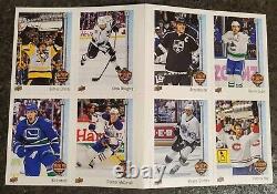 2017-18 Upper Deck NHL CHINA SERIES Hockey Card Uncut Panel & Folder Gretzky +
