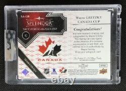 2017-18 Upper Deck Splendor True North Signatures Canada Auto Wayne Gretzky /36