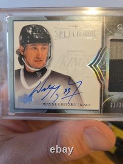 2017-18 Upper Deck Splendor Wayne Gretzky Game Used Patch Auto #/36 MINT SEALED