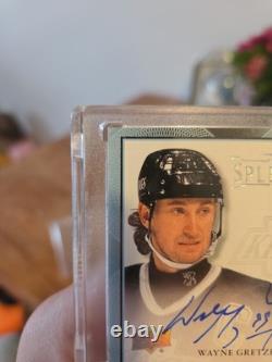 2017-18 Upper Deck Splendor Wayne Gretzky Game Used Patch Auto #/36 MINT SEALED