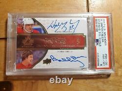 2017-18 Upper Deck Splendor Wayne Gretzky and Bobby Orr Splendid Autogrpah Card