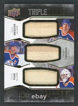 2017/18 Upper Deck Trilogy Messier Gretzky Fuhr Triple Relics /25