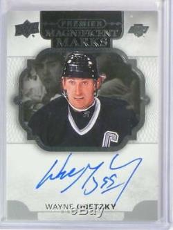 2017-18 Upper Deck UD Premier Magnificent Marks Wayne Gretzky autograph 78303