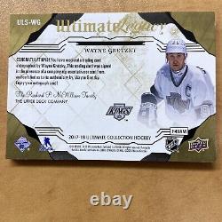 2017-18 Upper Deck Ultimate Collection Legacy Wayne Gretzky Auto