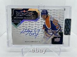 2017-2018 Upper Deck Ud Splendor Wayne Gretzky Auto /15 Oilers