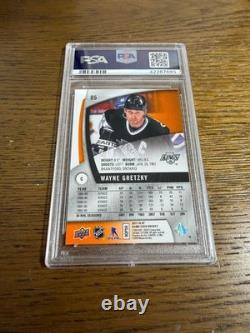 2017 Sp Game Used Upper Deck #85 Wayne Gretzky Orange Rainbow Psa 10 Gem Mt /192