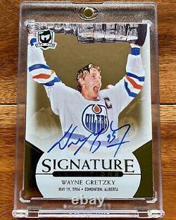 2018-19 The Cup Wayne Gretzky Signature Renditions Auto