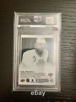 2018-19 UD Clear Cut Tribute 90-91 SSP Wayne Gretzky PSA 10/Auto 10 POP 1