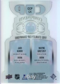 2018-19 Upper Deck Cup Components #CCPGK Wayne Gretzky/Jari Kurri