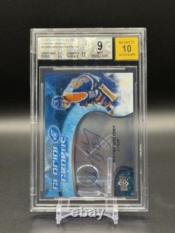 2018-19 Upper Deck Ice Glacial Graphs Wayne Gretzky #GG-WG (AU)