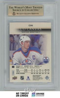 2018-19 Upper Deck UD Canvas Wayne Gretzky BGS 9.5 #C246 Edmonton Oilers
