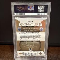 2018 THE CUP #SR2CW SIGNATURE RENDITIONS combos auto Gretzky/ Mcdavid Pop 1