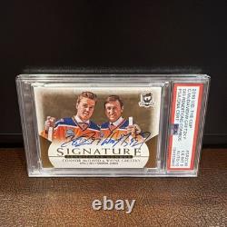 2018 THE CUP #SR2CW SIGNATURE RENDITIONS combos auto Gretzky/ Mcdavid Pop 1