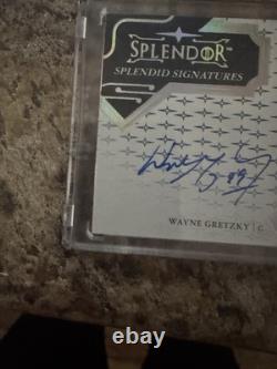 2018 Upper Deck Splendor Wayne Gretzky Auto /15