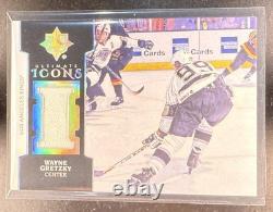 2018 Upper Deck Ultimate Collection Wayne Gretzky #ui-wg Icons Jersey Patch