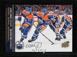 2019-20 Upper Deck 30 Years of Achievement Wayne Gretzky Connor McDavid HOF 05zb
