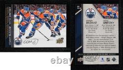 2019-20 Upper Deck 30 Years of Achievement Wayne Gretzky Connor McDavid HOF 05zb