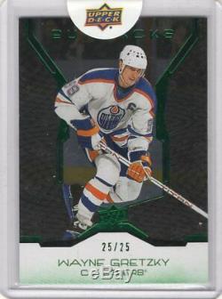 2019-20 Upper Deck Buybacks Emerald Green Base 25/25 Wayne Gretzky Last One 1/1