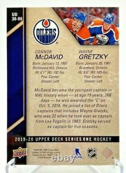 2019-20 Upper Deck Connor McDavid / Wayne Gretzky 30 Years Of Achievement (A)