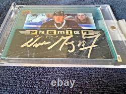 2019-20 Upper Deck Premier Retro Plexi #03P-WG Wayne Gretzky Autographed Rare
